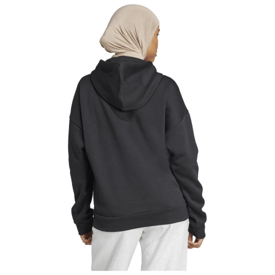 Adidas Γυναικείο φούτερ Essentials Linear Fleece Hoodie Adidas Γυναικείο φούτερ Essentials Linear Fleece Hoodie